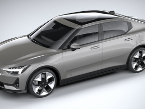 Polestar 2 2024 3D Model