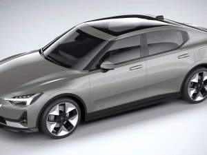 Polestar 2 2024 3D Model