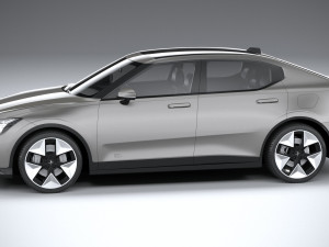 Polestar 2 2024 3D Model