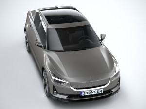 Polestar 2 2024 3D Model