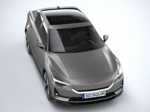 Polestar 2 2024 3D Model