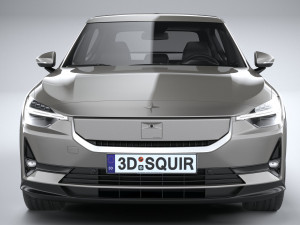 Polestar 2 2024 3D Model