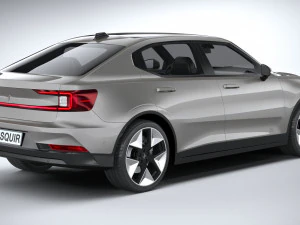Polestar 2 2024 3D Model