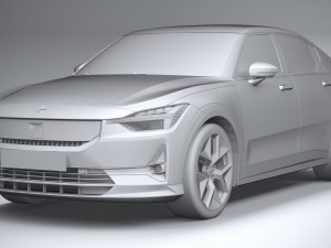 Polestar 2 2024 3D Model