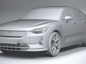 Polestar 2 2024 3D Model