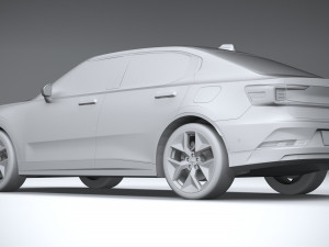 Polestar 2 2024 3D Model