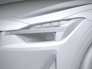 Polestar 2 2024 3D Model