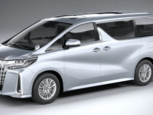 Toyota Alphard 2023 Modello 3D