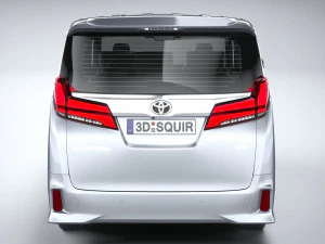 Toyota Alphard 2023 3D Model