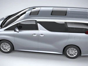 Toyota Alphard 2023 3D Model