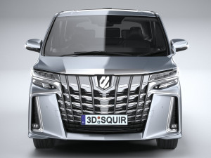 Toyota Alphard 2023 3D Model