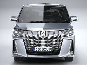 Toyota Alphard 2023 3D Model