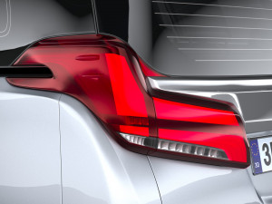 Toyota Alphard 2023 3D Model