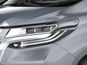 Toyota Alphard Base 2023 3D Model
