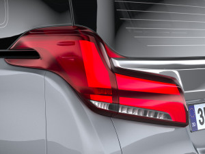 Toyota Alphard Base 2023 3D 模型