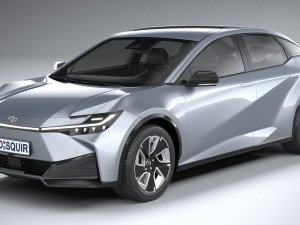 Toyota BZ3 2024 3D Модель