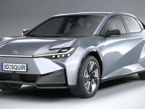 Toyota BZ3 2024 3D Модель