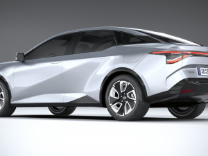 Toyota BZ3 2024 3D Модель