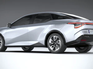 Toyota BZ3 2024 3D Model