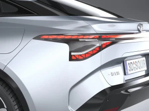Toyota BZ3 2024 3D Model