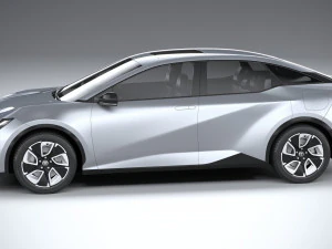 Toyota BZ3 2024 3D Model
