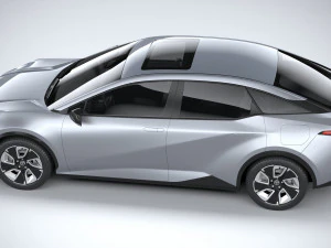 Toyota BZ3 2024 3D Model