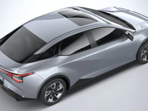 Toyota BZ3 2024 3D Model