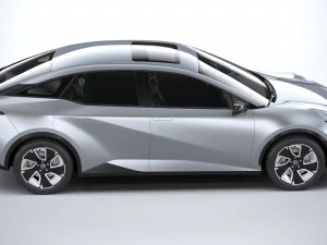 Toyota BZ3 2024 3D Model
