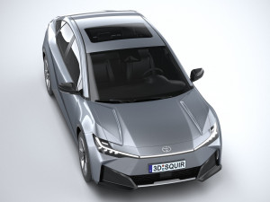 Toyota BZ3 2024 3D Модель
