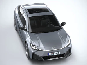 Toyota BZ3 2024 3D Model