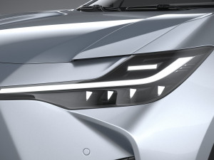 Toyota BZ3 2024 3D Модель