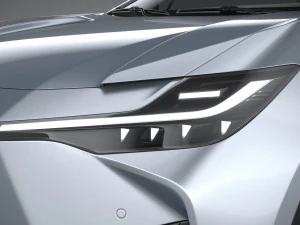 Toyota BZ3 2024 3D Model