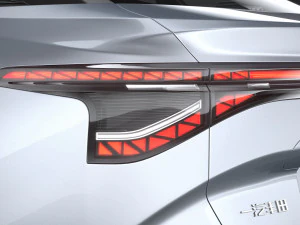 Toyota BZ3 2024 3D Model