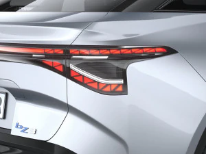 Toyota BZ3 2024 3D Model