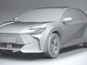 Toyota BZ3 2024 3D Модель