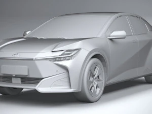 Toyota BZ3 2024 3D Model