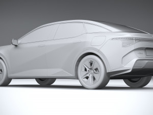 Toyota BZ3 2024 3D Модель