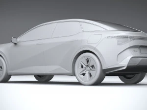 Toyota BZ3 2024 3D Model