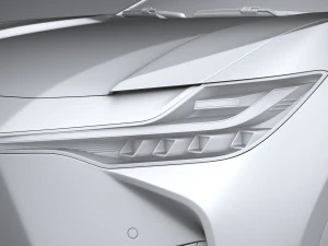 Toyota BZ3 2024 3D Model