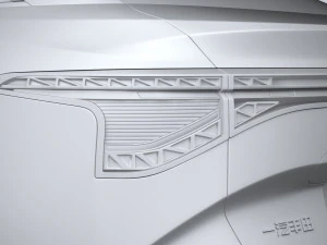 Toyota BZ3 2024 3D Model