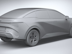 Toyota BZ3 2024 3D Модель