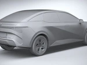 Toyota BZ3 2024 3D Model