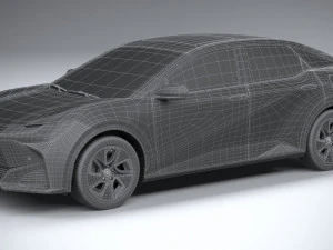Toyota BZ3 2024 3D Model
