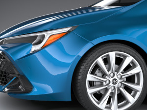 Toyota Corolla Hatchback 2023 3D मॉडल
