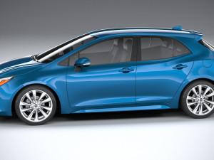 Toyota Corolla Hatchback 2023 3D मॉडल