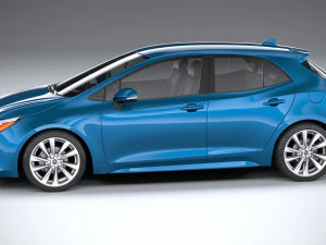 Toyota Corolla Hatchback 2023 3D Model