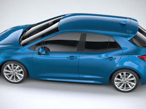 Toyota Corolla Hatchback 2023 3D मॉडल