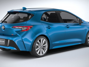 Toyota Corolla Hatchback 2023 3D मॉडल