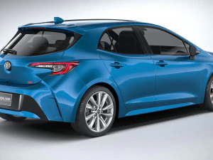 Toyota Corolla Hatchback 2023 3D Model