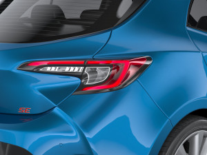 Toyota Corolla Hatchback 2023 3D मॉडल